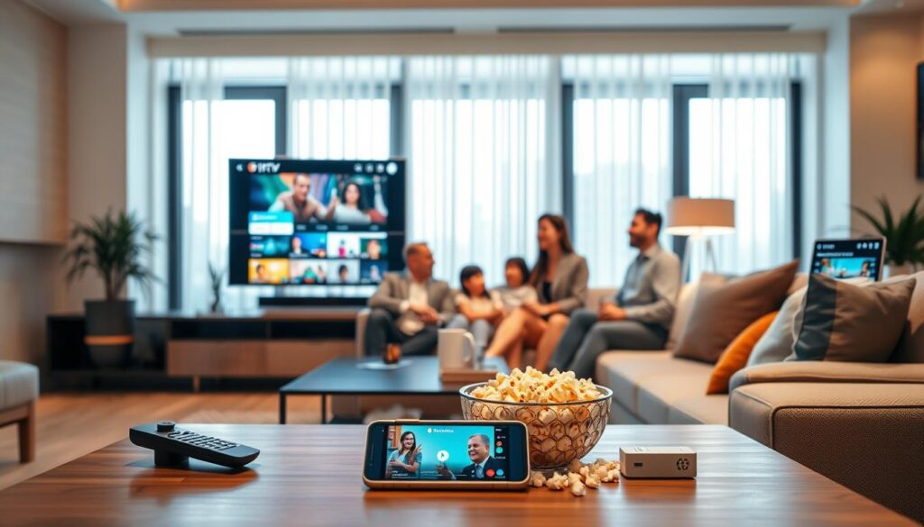 Avantages de l'IPTV Android TV 2026 avec flexibilité et qualité d'image