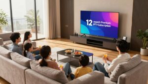 IPTV 12 mois abonnement