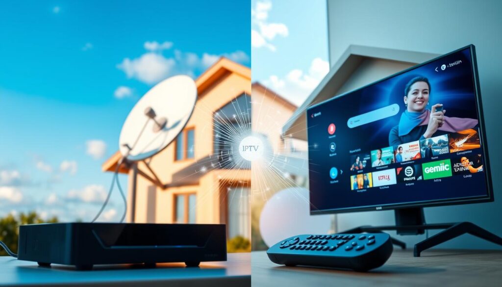 IPTV et satellite comparaison technologie diffusion vidéos IPTV et satellite comparaison technologie diffusion vidéos