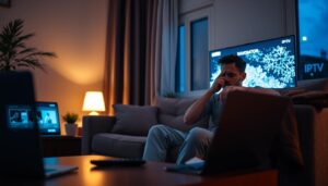Pourquoi mon IPTV freeze le soir ?