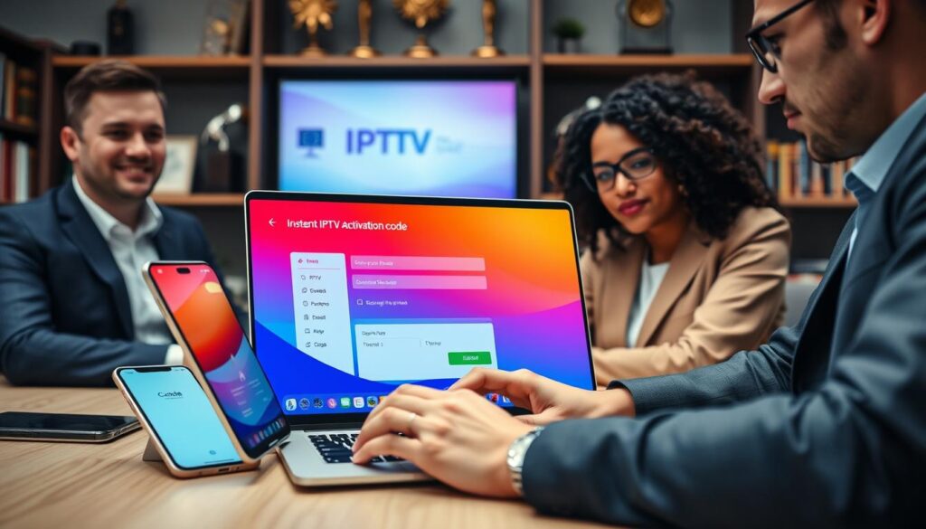 Processus d'inscription pour générer code IPTV Processus d'inscription pour générer code IPTV