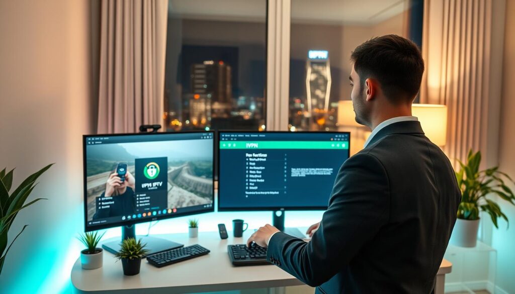VPN streaming pour contourner limitations réseau IPTV