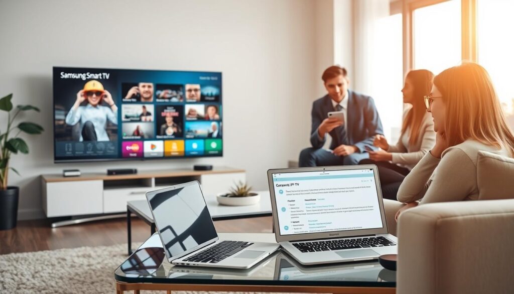 applications IPTV compatibles Samsung support communauté
