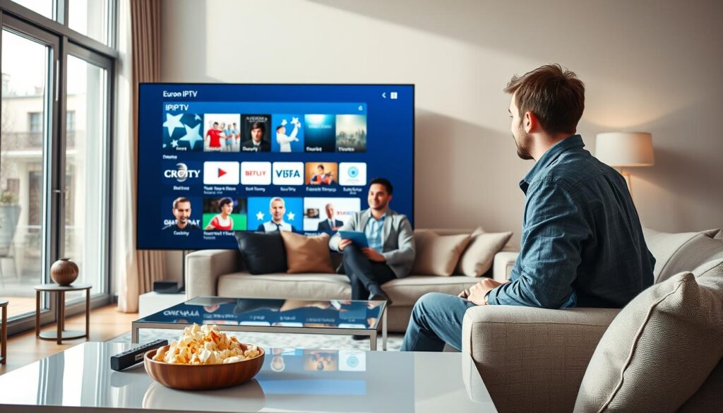 chaînes européennes IPTV streaming