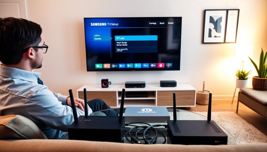 configurer IPTV télévision Samsung avec les bons prérequis