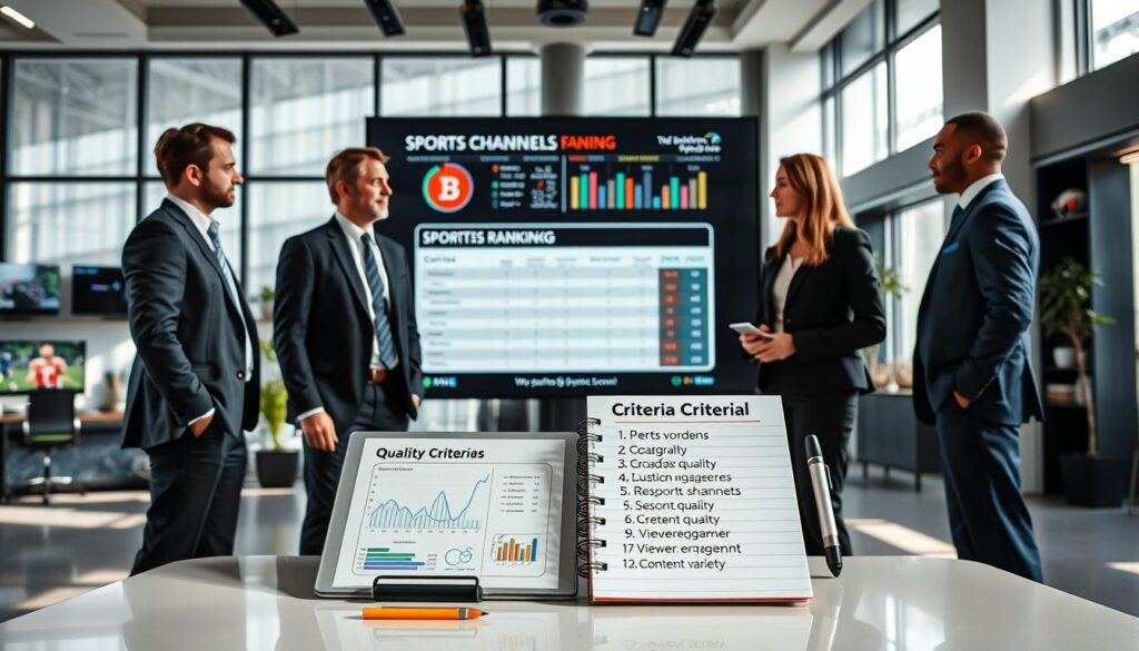 critères évaluation chaînes sportives qualité diffusion