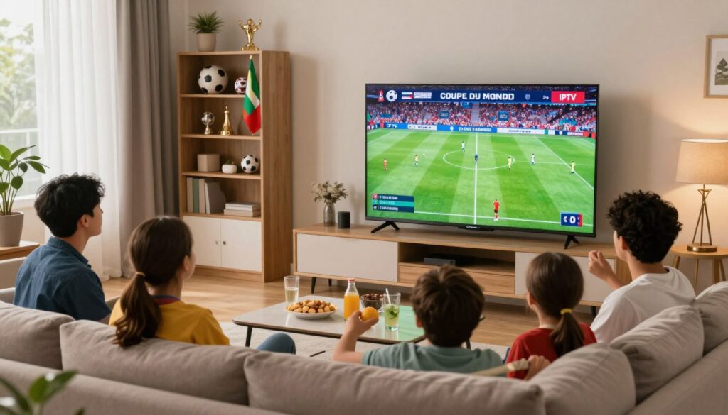 diffusion Coupe du Monde IPTV chaînes sportives internationales