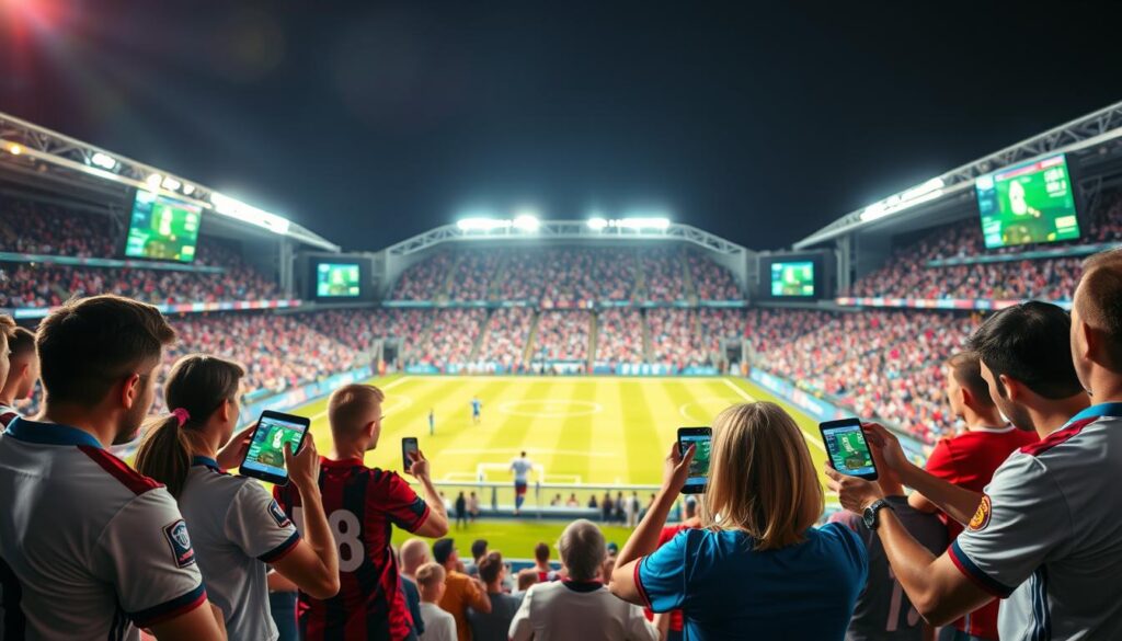 fonctionnalités innovantes football en direct