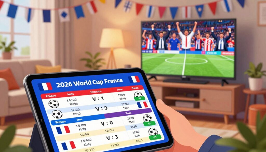 horaires matchs Coupe du Monde 2026 IPTV France