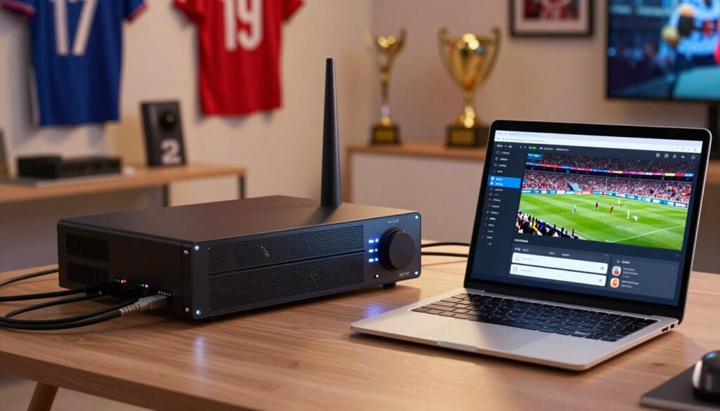 installation IPTV facile configuration serveur IPTV optimisé événements sportifs