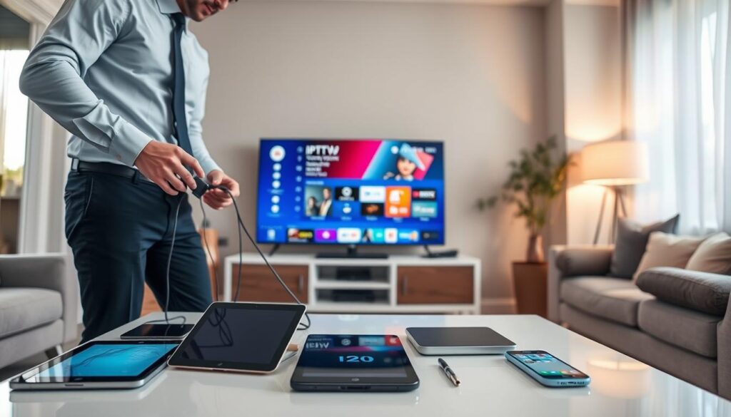 installation iptv sur smart tv et appareils compatibles