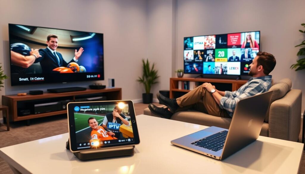 multi-écrans permettant de regarder sur plusieurs appareils multi-écrans permettant de regarder sur plusieurs appareils