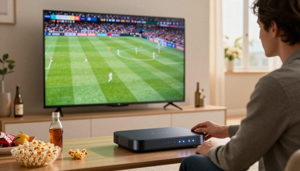 optimiser connexion IPTV pour éviter coupures streaming sport