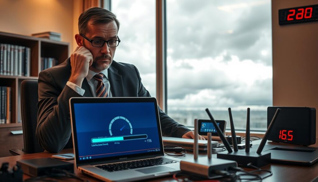 problèmes connexion IPTV et débit internet