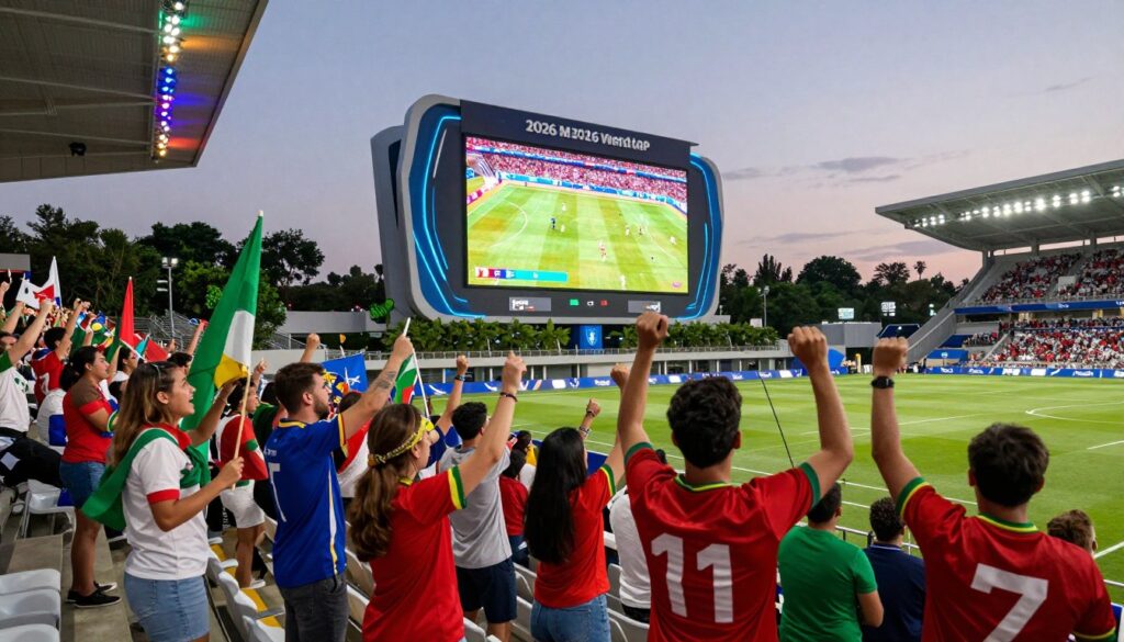 regarder Coupe du Monde IPTV stades et innovations