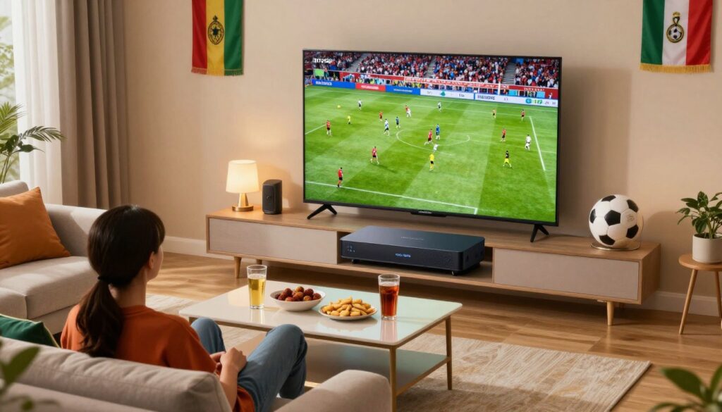 service IPTV sport qualité HD pour la Coupe du Monde