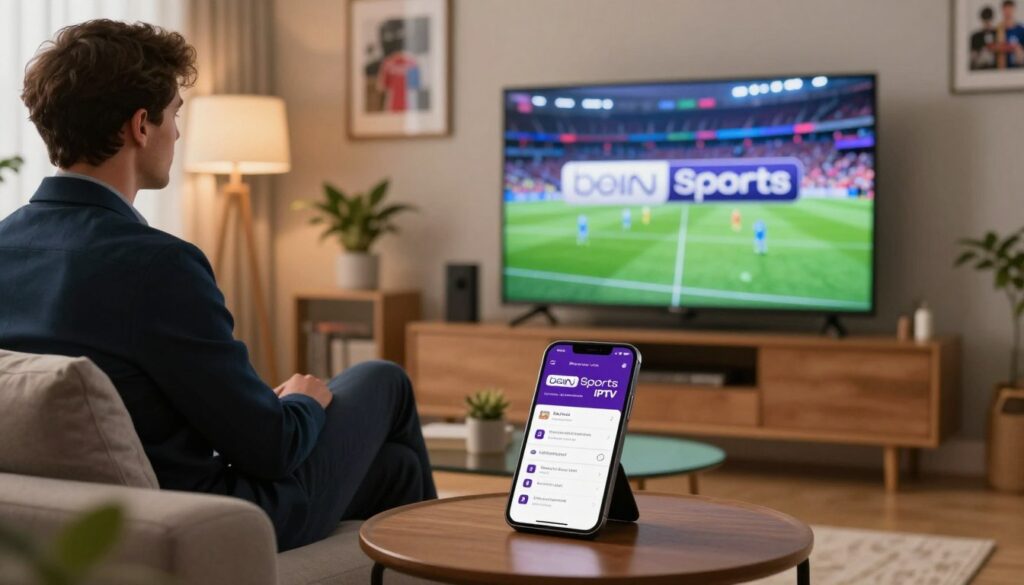 souscription beIN Sports IPTV depuis un appareil