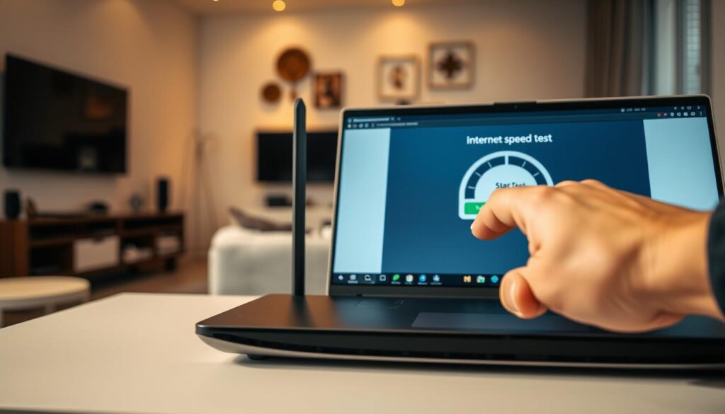 test de vitesse connexion internet IPTV